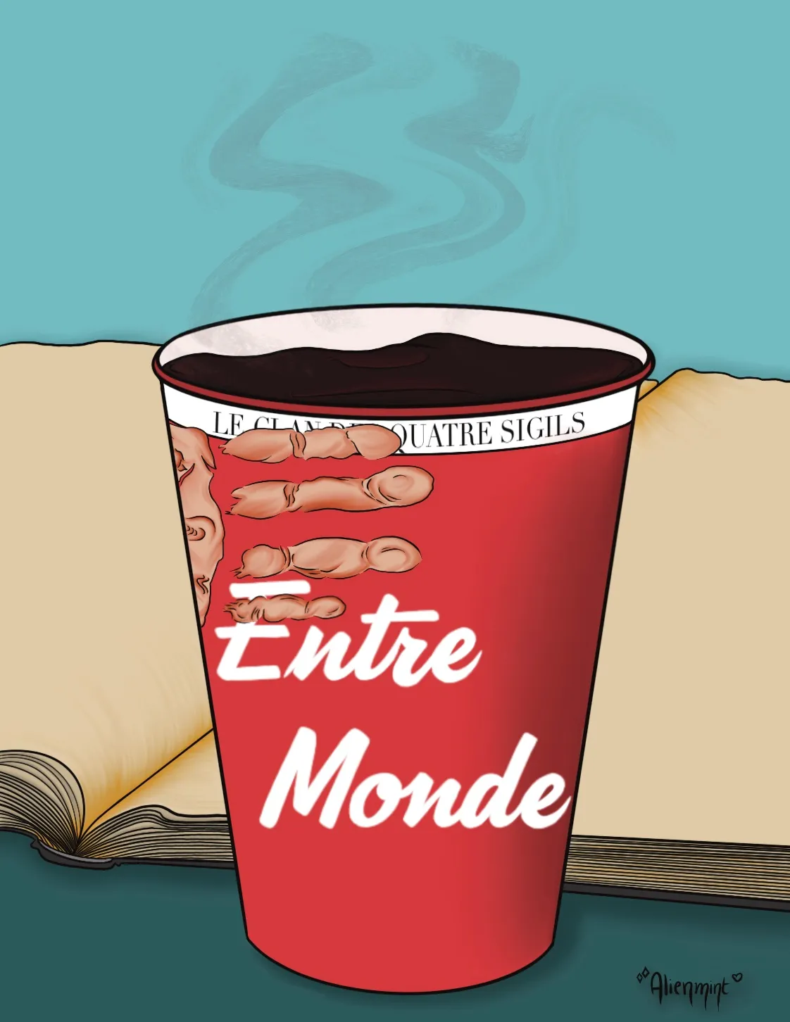 Illustration inspirée des livres de Maxime Poulin